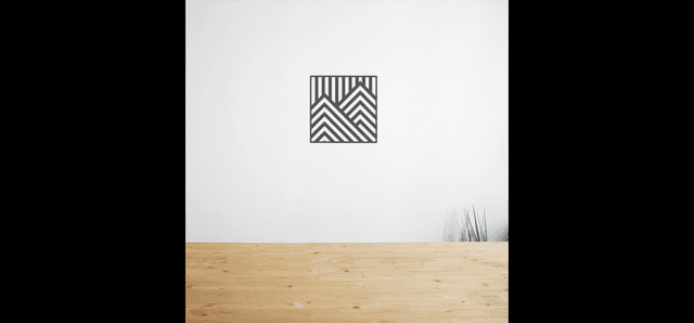 Géométrique 40cm x 40cm